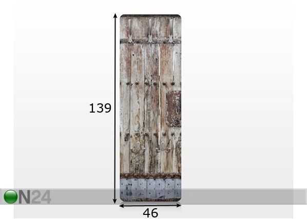 Seinanagi Chinese Door 139x46 cm mõõdud