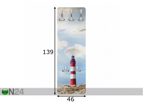 Seinanagi Lighthouse in the dunes 139x46 cm mõõdud