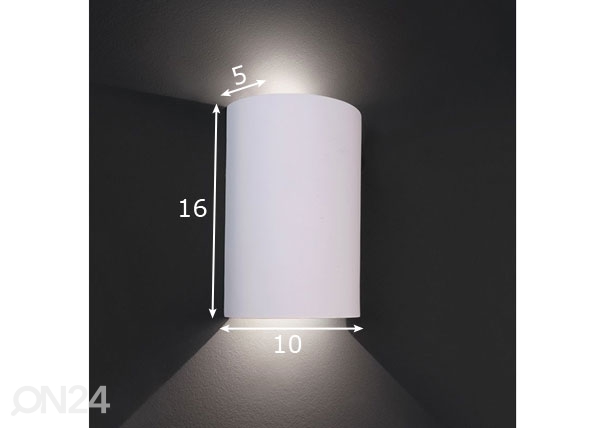 Seinavalgusti Mirada LED mõõdud