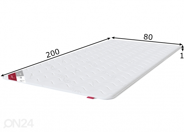 Sleepwell защитное покрытие для матраса TOP Hygienic 80x200 cm размеры