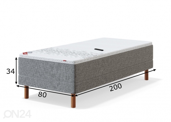 Sleepwell моторная кровать RED 80x200 cm размеры