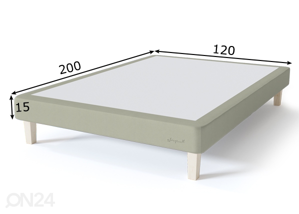 Sleepwell рама-основание для кровати RED 120x200 cm размеры
