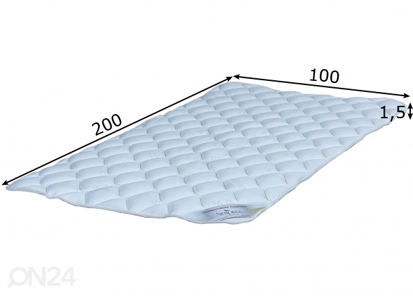 Stroma наматрасник Top Comfort 100x200 cm размеры