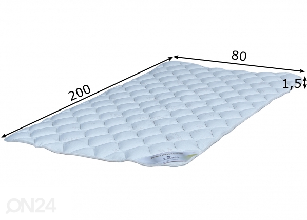 Stroma наматрасник Top Comfort 80x200 cm размеры