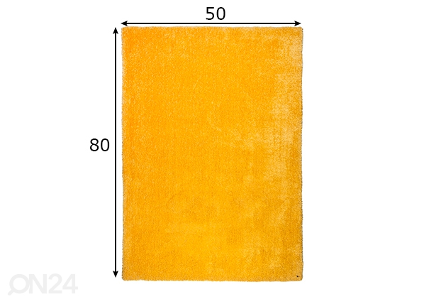 Tom Tailor ковер Soft UNI 50x80 cm размеры
