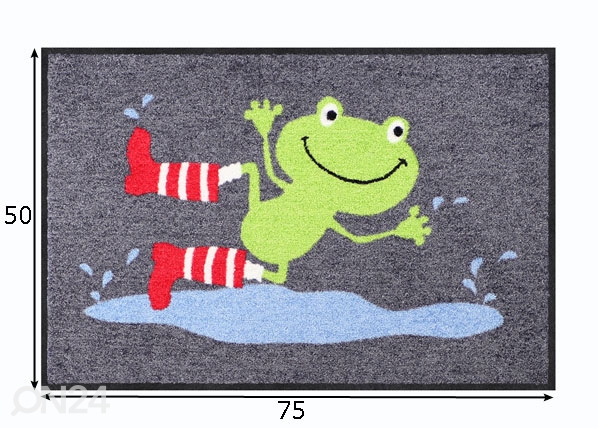 Vaip Jumping Frog 50x75 cm mõõdud