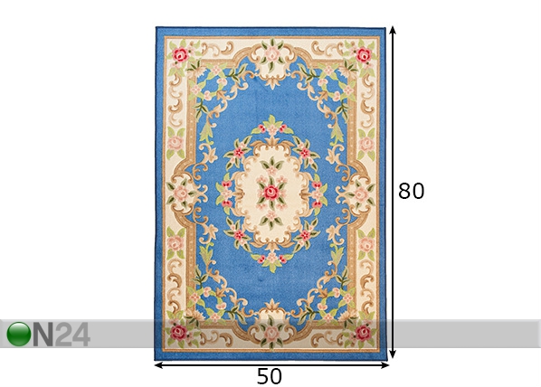 Vaip Versailles 50x80 cm mõõdud