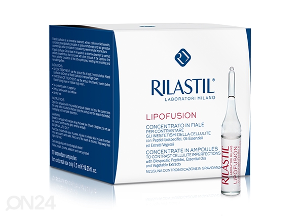 Антицеллюлитные концентрат в ампулах Rilastil Lipofusion