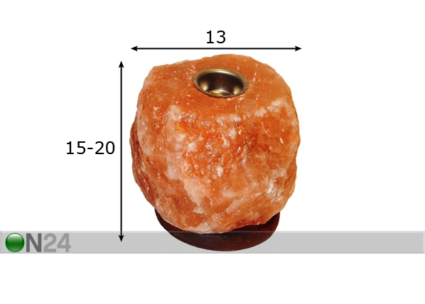 Аромалампа из натуральной гималайской соли размеры
