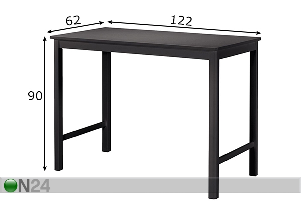 Барный стол Bronco размеры