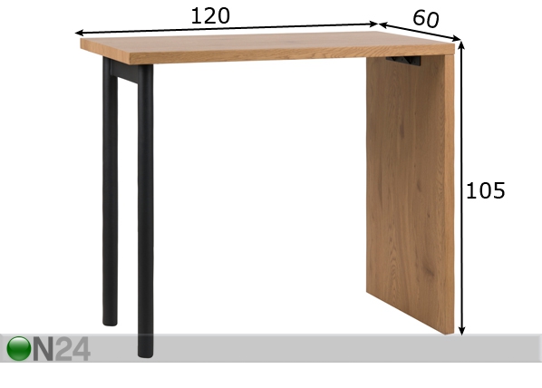 Барный стол Budgie размеры