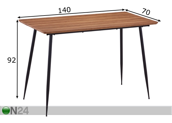 Барный стол Mate размеры