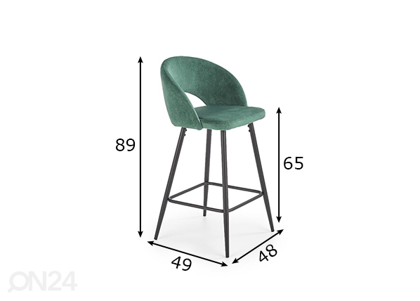 Барный стул размеры