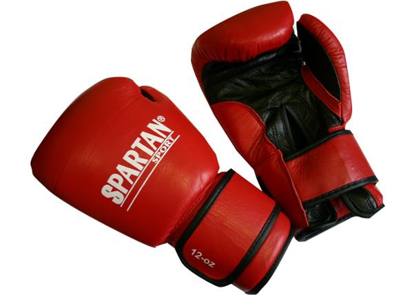 Боксёрские перчатки Spartan красные