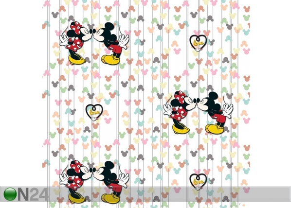 Бумажные обои Mickey & Minnie 53x1000 cm