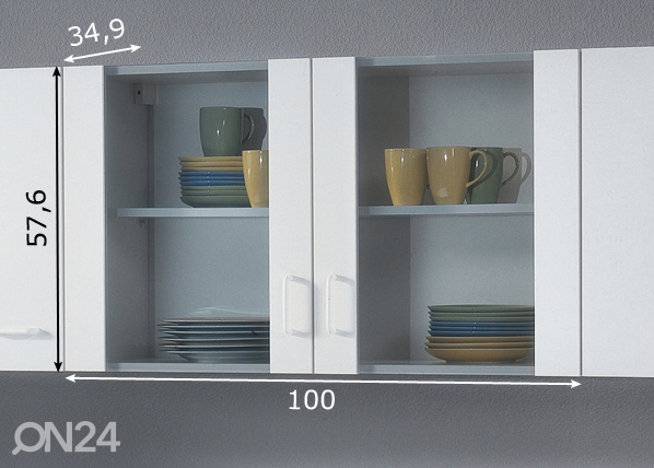 Верхний кухонный шкаф Klassik 50 размеры