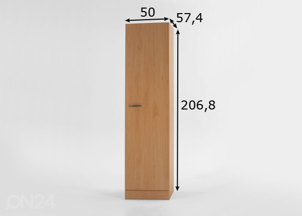 Высокий кухонный шкаф Klassik 60 размеры
