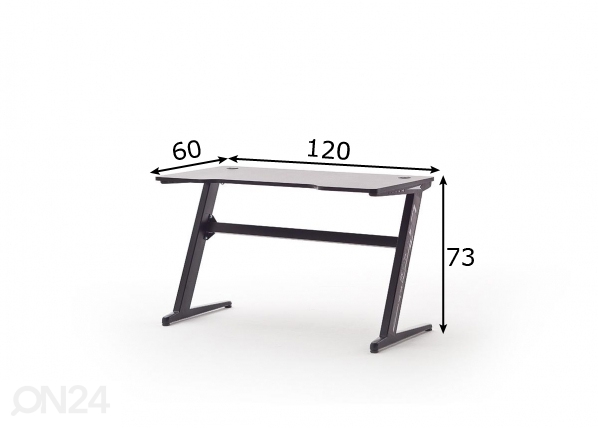 Геймерский стол mcRacing 5 размеры