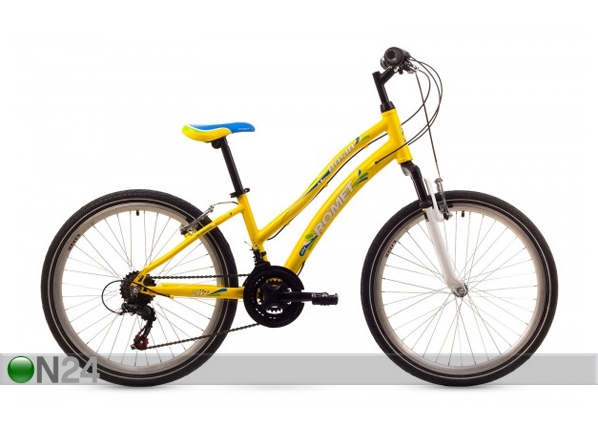 Городской велосипед для девочек Romet Basia 24"