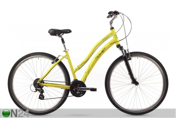 Городской велосипед для женщин 16 M Romet Perlle 28"