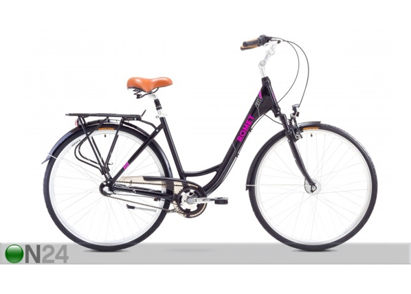Городской велосипед для женщин Romet Art Deco 7, 28"