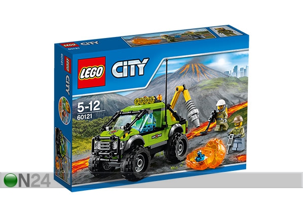 Грузовик исследователей вулканов LEGO City