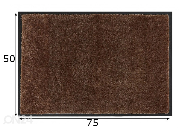 Дверной коврик Amber 50x75 см размеры