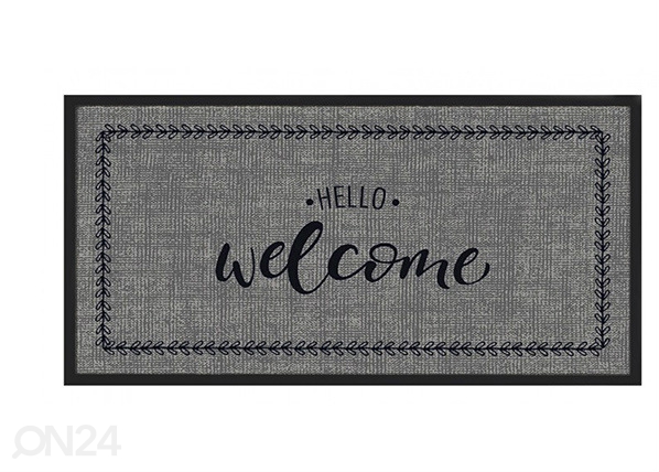 Дверной коврик Hello Welcome 40x80 см