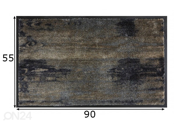 Дверной коврик Mystery 55x90 см размеры