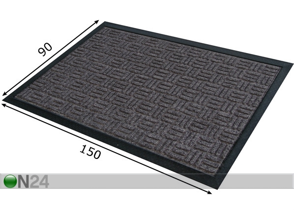 Дверной коврик Texture 90x150 см размеры