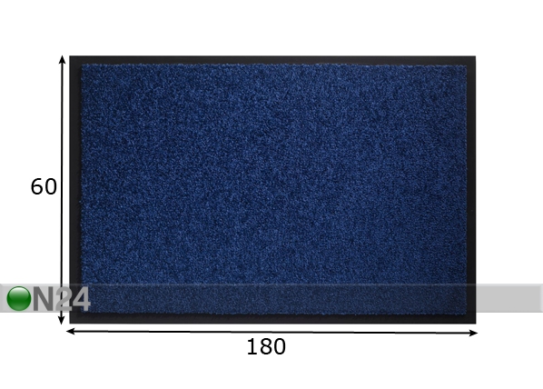 Дверной мат Twister 60x180cm размеры