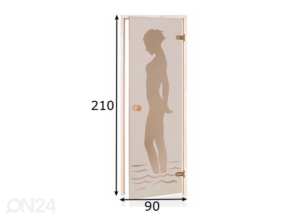 Дверь для сауны TLD 90x210 cm размеры