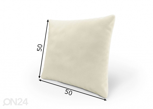 Декоративная подушка 50x50 cm размеры