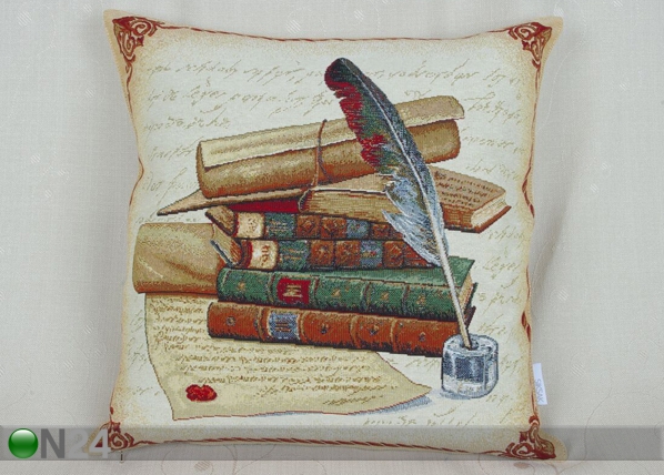 Декоративная подушка из гобелена Writer 45x45 cm