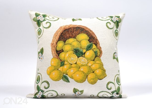 Декоративная подушка из гобелена Лемоны 45x45 cm