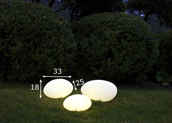 Декоративный садовый светильник Twilights Ø18 cm размеры