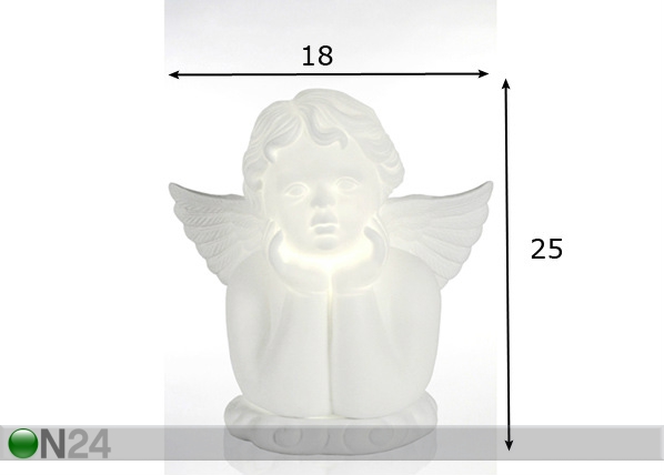 Декоративный светильник Ангел размеры