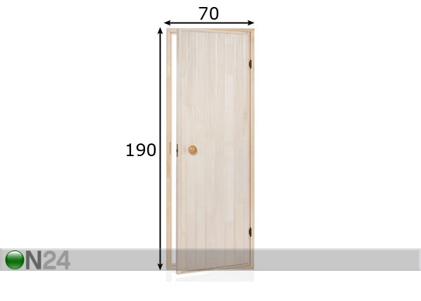 Деревянная дверь для сауны Cover 70x190 cm размеры