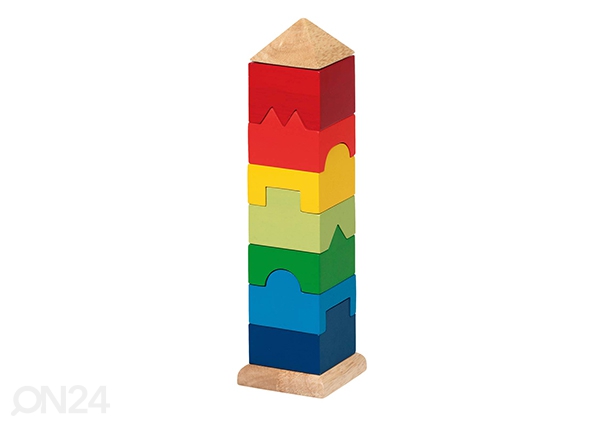 Детская деревянная пирамида