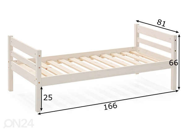 Детская кровать 75x160 cm размеры