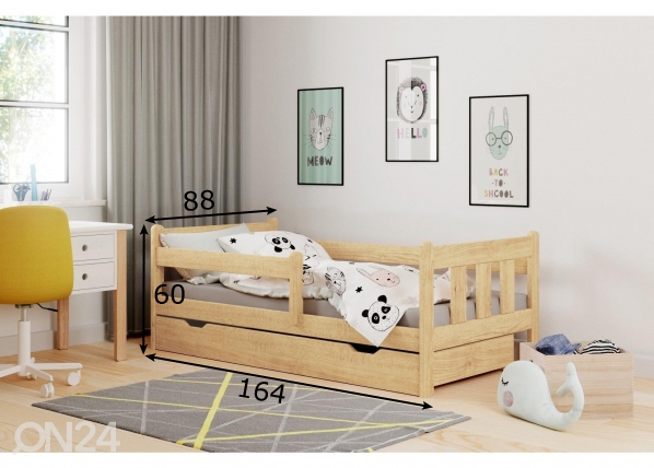Детская кровать 80x160 cm размеры