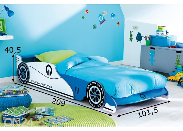 Детская кровать Grand Prix + матрас Inter Bonnel 90x190 cm размеры