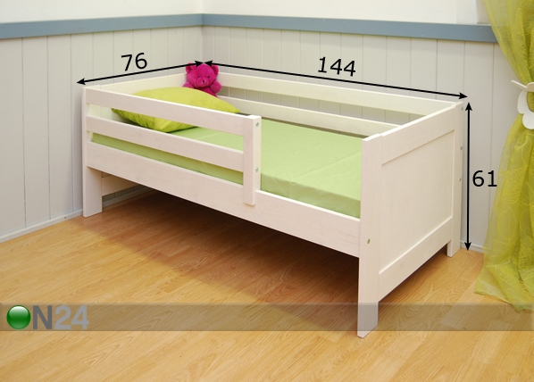 Детская кровать Pretty 70x140 cm размеры