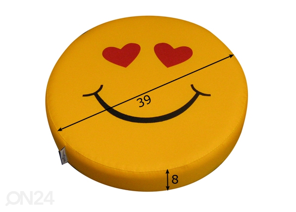 Детская подушка для сидения Smiley Hearts, 6 шт размеры