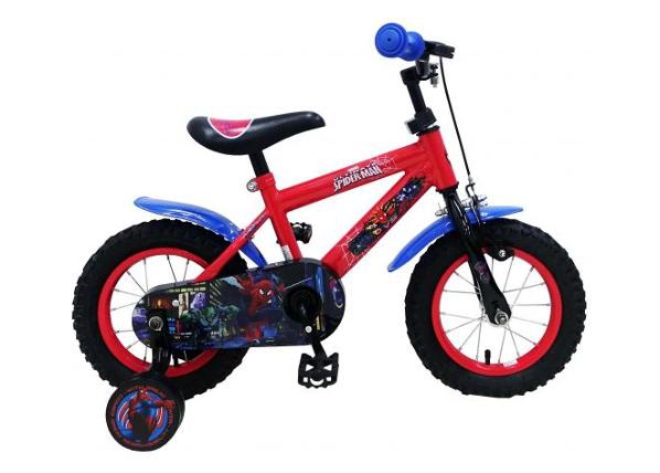 Детский велосипед 12 дюймов с ручным тормозом Spiderman