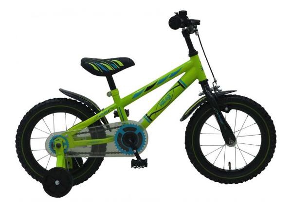 Детский велосипед Electric зеленый 14 дюймов Volare
