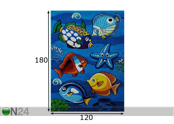 Детский ковер Smart Kids 120x180 см размеры