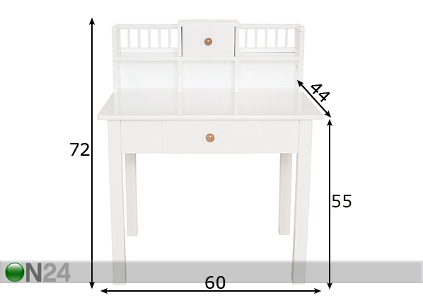 Детский стол размеры