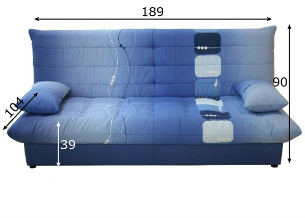 Диван-кровать размеры
