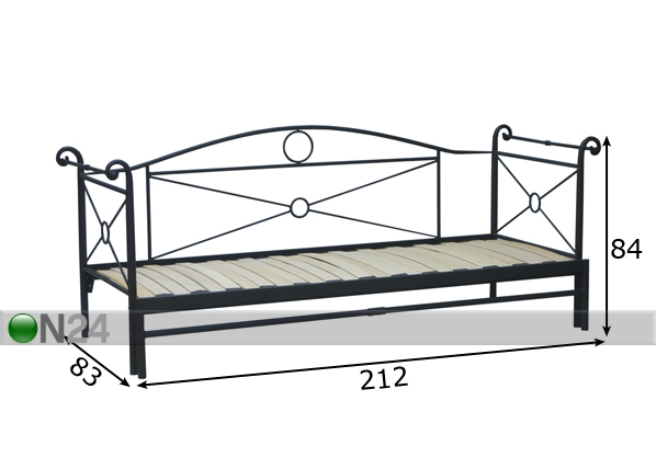 Диван-кровать Siru размеры